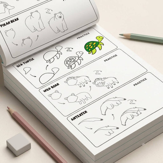 Trace & Draw Book