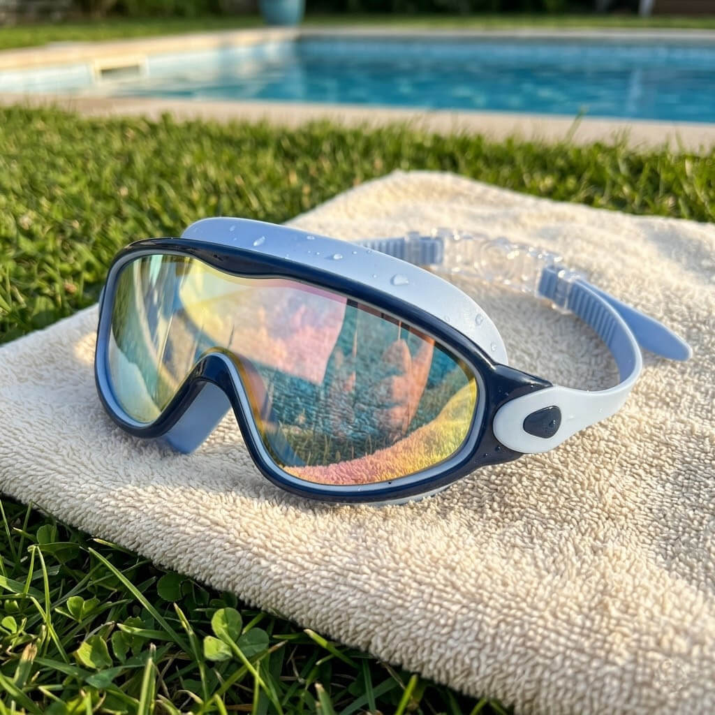 The Splash Buddy: Anti-Fog Kids Swim Goggles