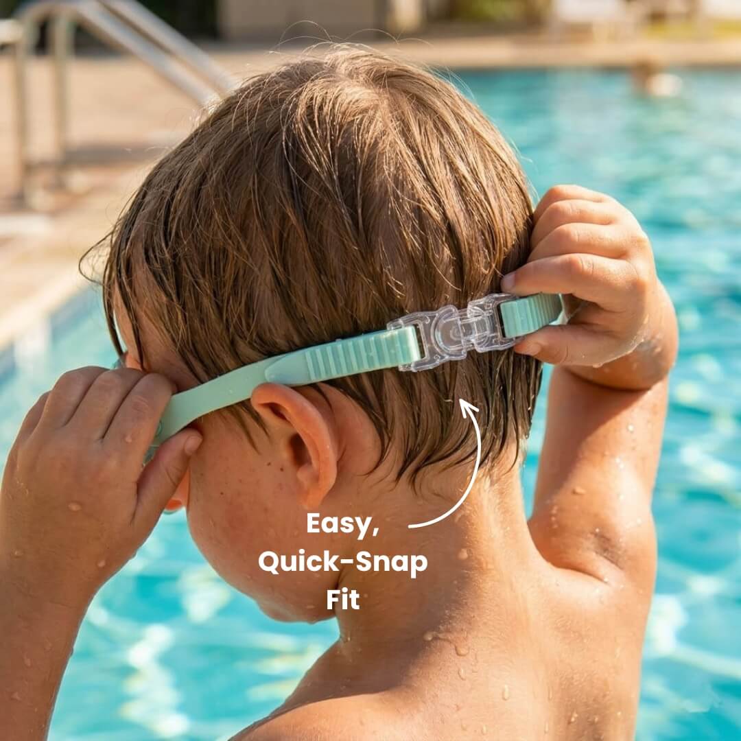 The Splash Buddy: Anti-Fog Kids Swim Goggles