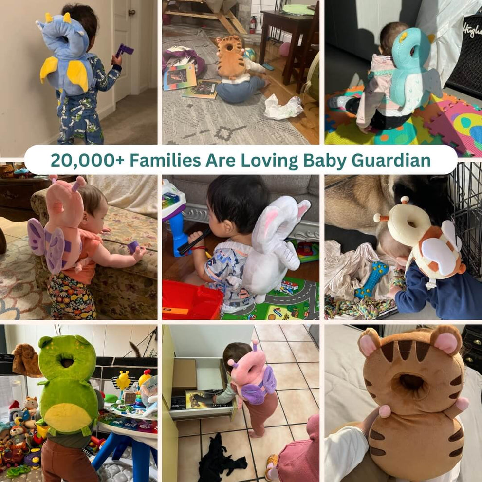 The Baby Guardian: Head & Back Protector | Crawling & First Steps – ALLENDE